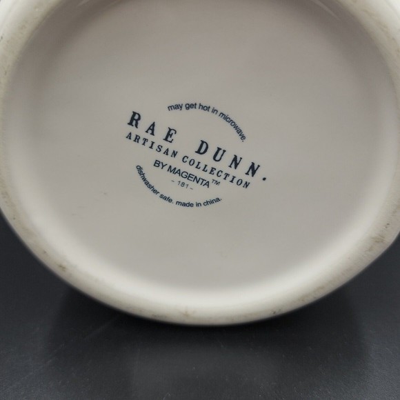 Rae Dunn Artisan Collection By Magenta Ceramic Large Drink Up Pitcher 6 Cups - Picture 7 of 7